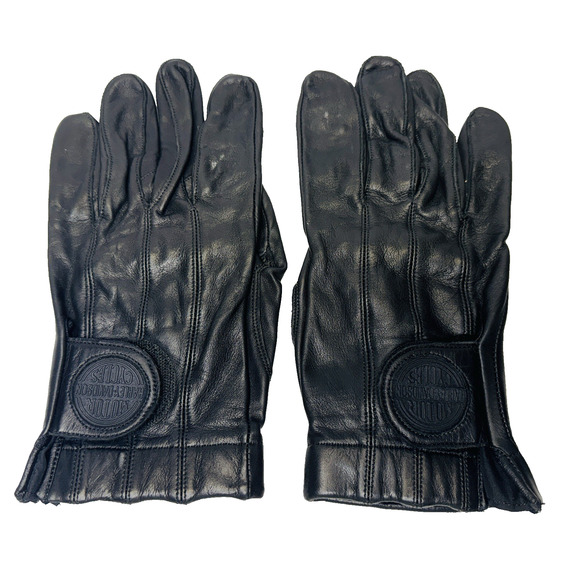 Genuine Harley Davidson Black Leather Riding Gloves Gel Palms Size Mens XXL - Picture 1 of 9